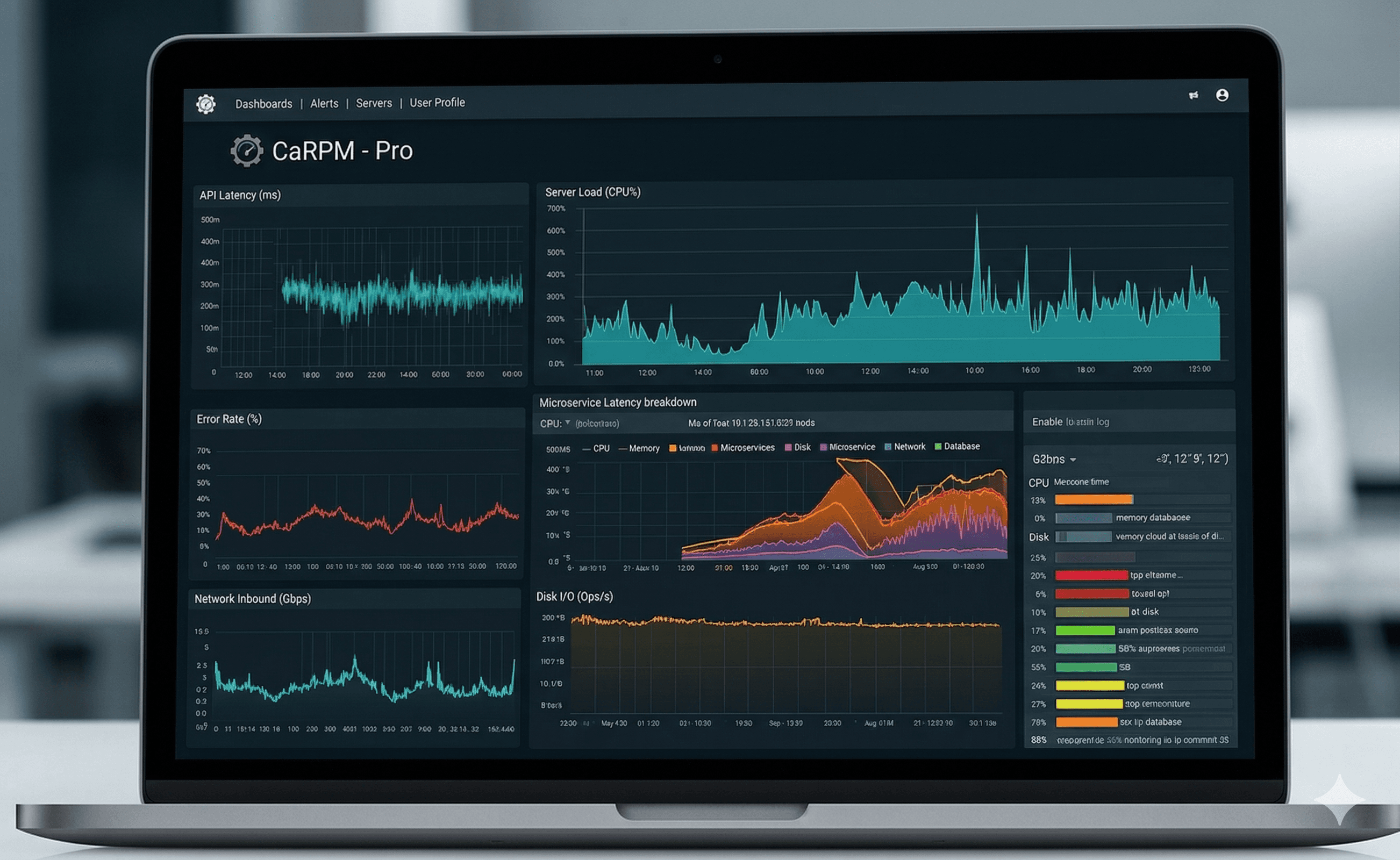 CaRPM DeepScan Dashboard